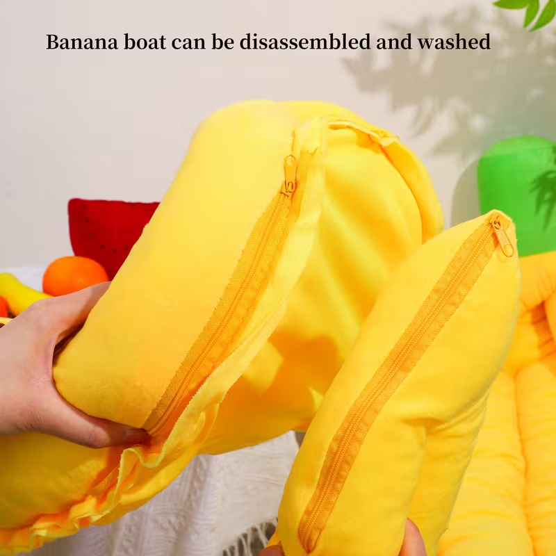 Banana Pet Bed for Cats & Dogs