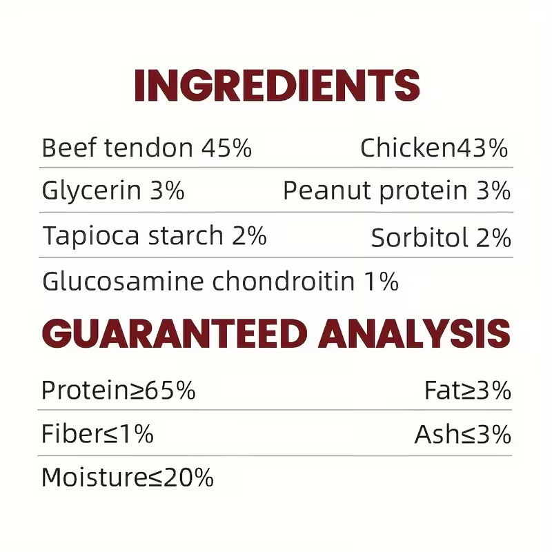 Beef Tendon Chews for Dogs