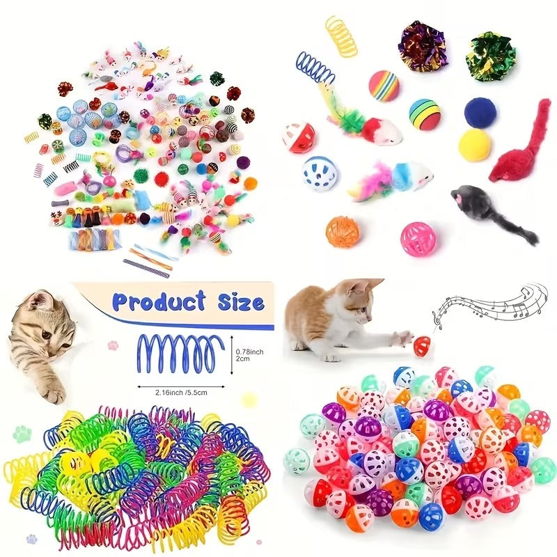 Mixed Cat Toy Set – 10/20/30/50/100 Pieces