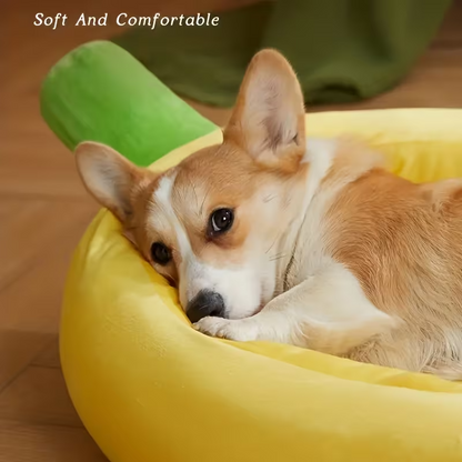 Banana Pet Bed for Cats & Dogs