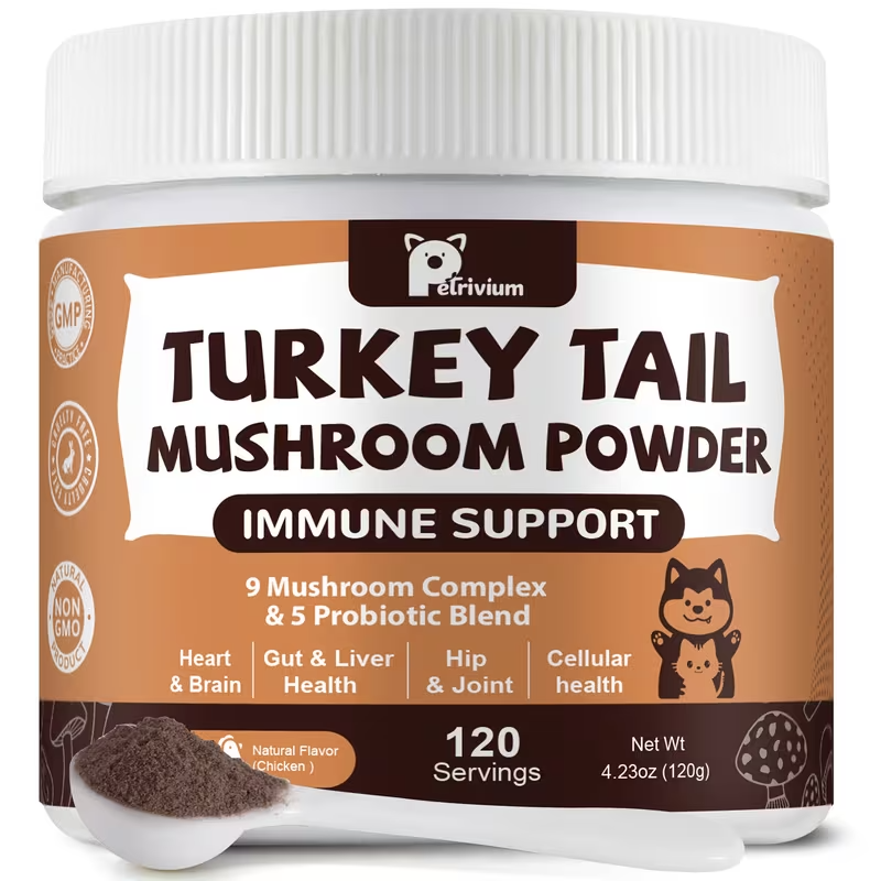 Turkey Tail Mushroom for Dogs & Cats