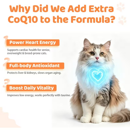 Taurine Cat Multivitamin Treats – 95 Day Supply