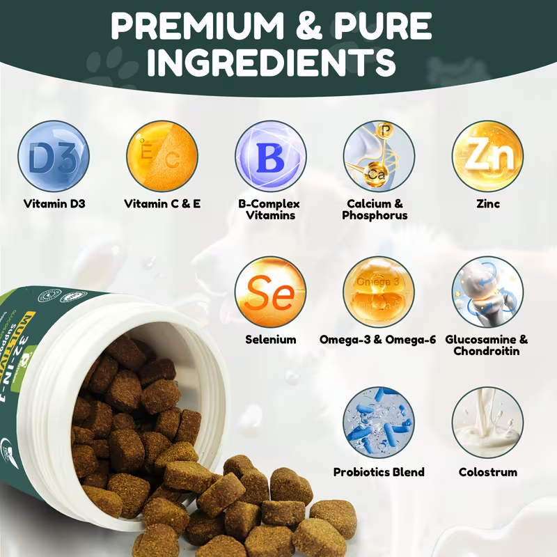 Dog Multivitamin Chews – 120 Count