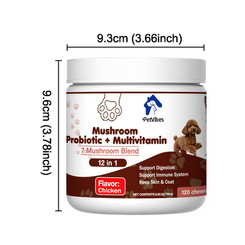 PetVibes Probiotic & Multivitamin Dog Chews