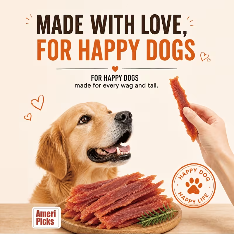 Natural Duck Strips Dog Treats