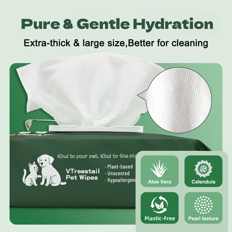 Pet Wet Wipes – 400 Count