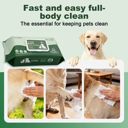 Pet Wet Wipes – 400 Count