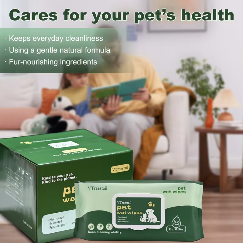 Pet Wet Wipes – 400 Count