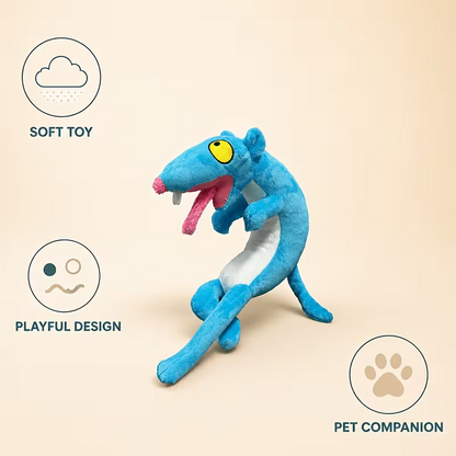 Squeaky Plush Rope Toy for Dogs & Cats