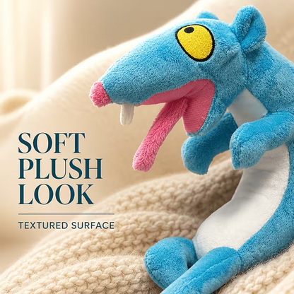 Squeaky Plush Rope Toy for Dogs & Cats