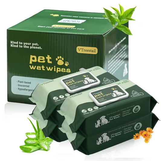 Pet Wet Wipes – 400 Count