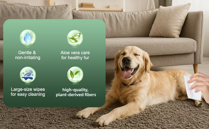 Pet Wet Wipes – 400 Count