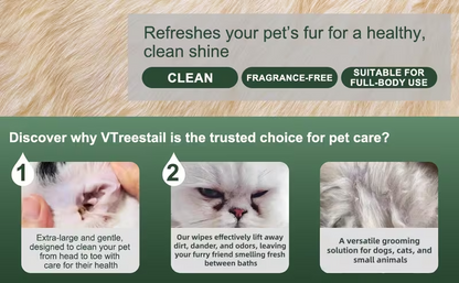Pet Wet Wipes – 400 Count