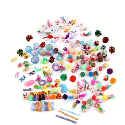 Mixed Cat Toy Set – 10/20/30/50/100 Pieces