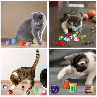 Mixed Cat Toy Set – 10/20/30/50/100 Pieces