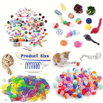 Mixed Cat Toy Set – 10/20/30/50/100 Pieces