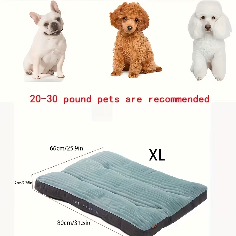 Washable Dog Kennel Mat for Large Dogs