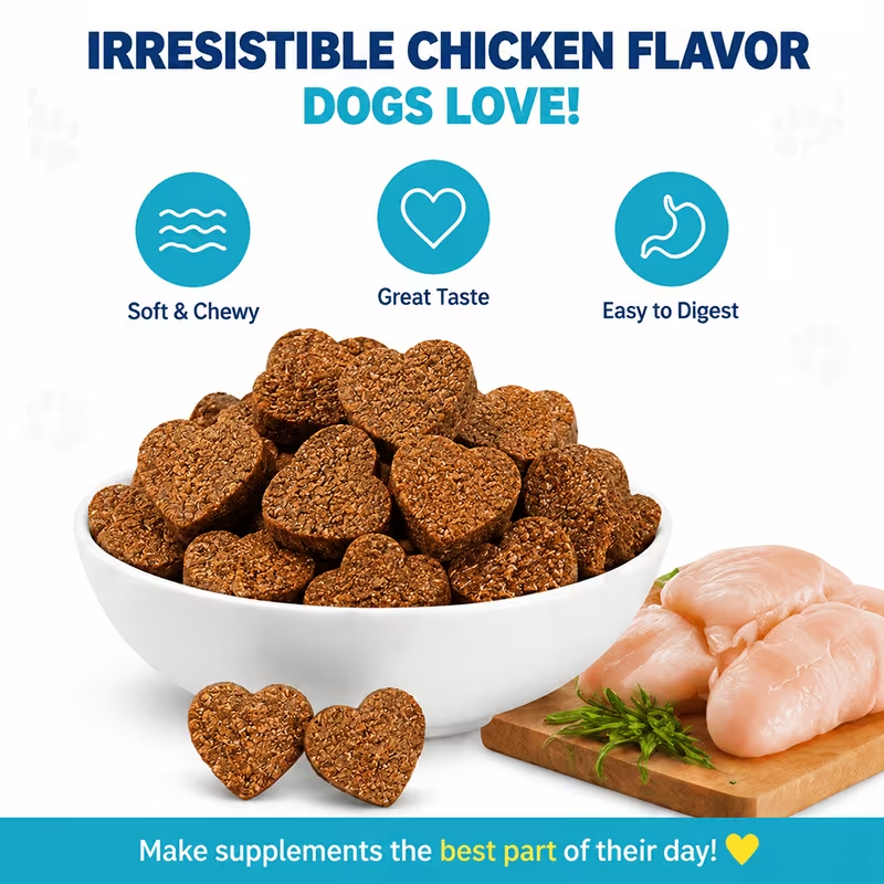 8-in-1 Dog & Cat Multivitamin Chews – 180 Count