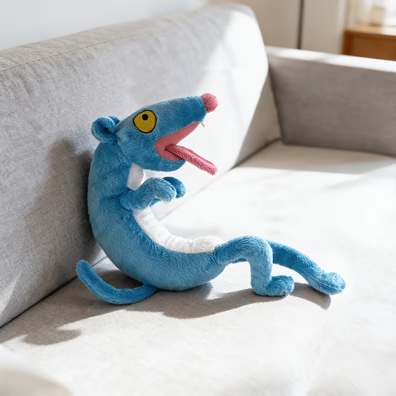 Squeaky Plush Rope Toy for Dogs & Cats