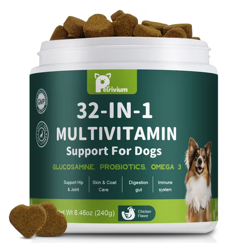 Dog Multivitamin Chews – 120 Count